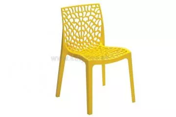 Plastová jedálenská stolička Gruvyer Giallo