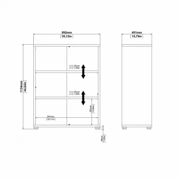 Kninica Office 423 - biela