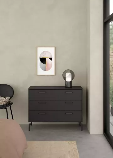 Komoda Danila 301 ierny mat