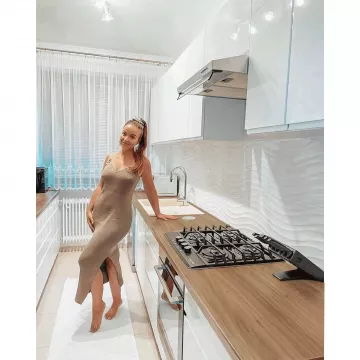Dvierka na umvaku, biela extra vysok lesk HG, 59,6x71,3, AURORA