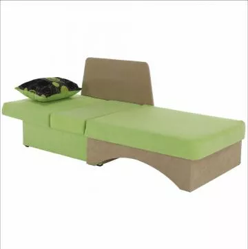 Rozkladacie kreslo, zelen/bov, av, KUBO