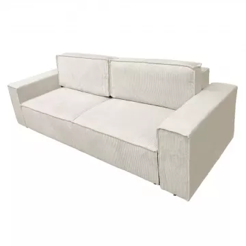 Rozkladacia pohovka, smotanov, HARPERA BIG SOFA