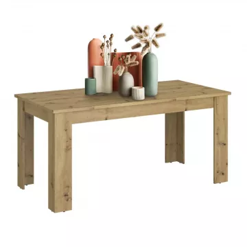 Jedlensk rozkladac stl, dub artisan, 160-210x90 cm, AIRON