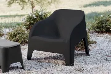 PETRA ARMCHAIR plastov kreslo - grafit