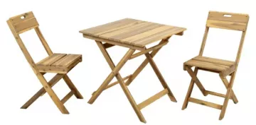 Set záhradného skladacieho nábytku Filax