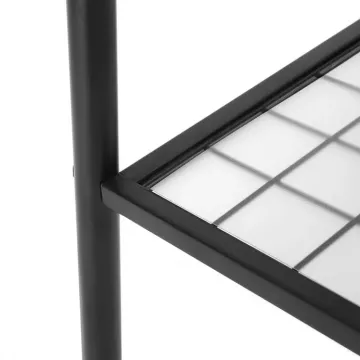 Stojanový vešiak na odevy s policou AUV-E1023