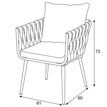 Z�hradn� stoli�ka Azc-1105 - Grey