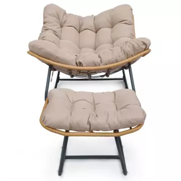 Z�hradn� hojdacie kreslo s podno�kou AZL-G5245 CRM