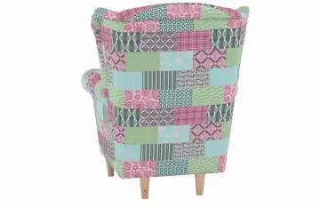 Kreslo Charlot 2 Patchwork M1