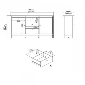 Komoda Real 670 ierna