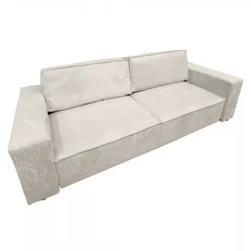 Rozkladacia pohovka, smotanov, HARPERA BIG SOFA