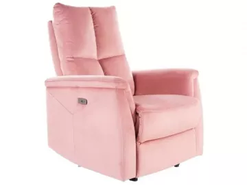 Polovacie kreslo Nutel - bluvel 52 ruov