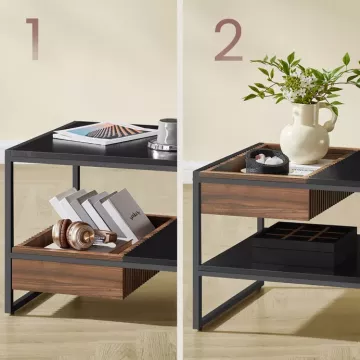 Konferen�n� stol�k v dekore orech AKF-E1081