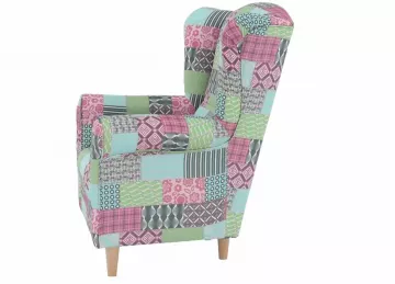Kreslo Charlot 2 Patchwork M1