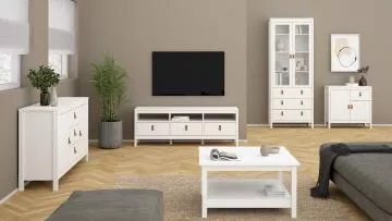 Komoda Real 670 biela