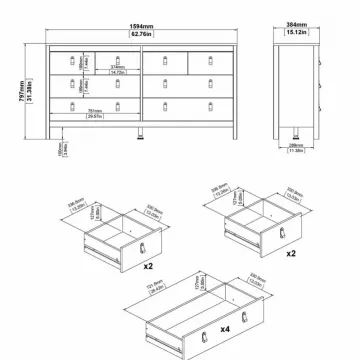 Komoda Real 663 ierna