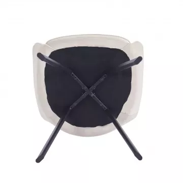 Dizajnov kreslo, bovoed Velvet ltka, AURIL