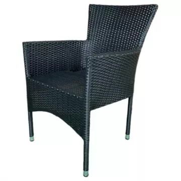 Záhradné kreslo AZC-S2117 bk