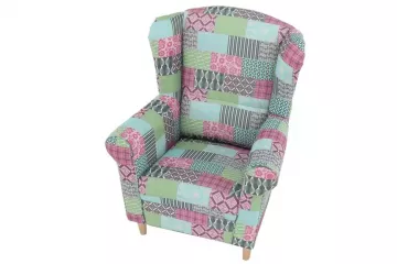Kreslo Charlot 2 Patchwork M1