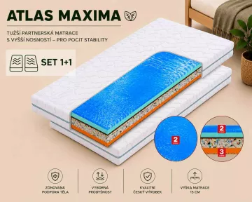 Sendvičový matrac Atlas maxima 1 1