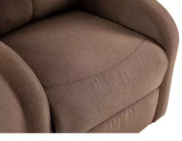 Relaxan polohovacie kreslo, svetlo hned, NERIS