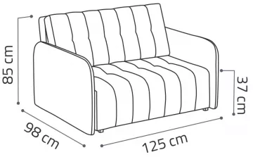 Rozkladacie kreslo Vivian Grand II