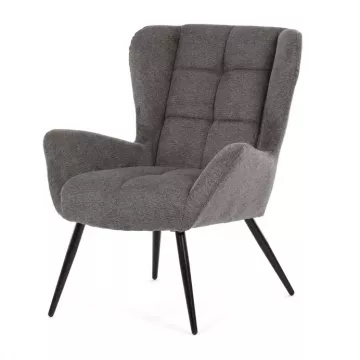 Kreslo ušiak AK-H9206 grey2