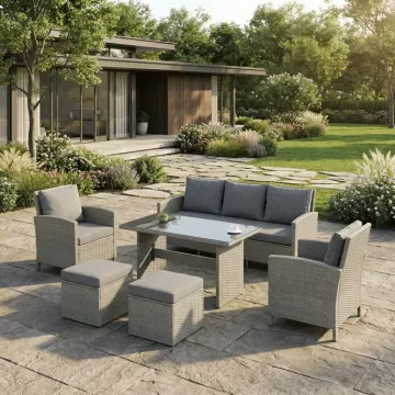 Záhradná jedálenská zostava AZS-A1719