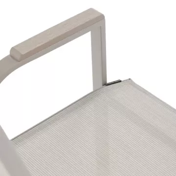 Záhradná stolička v elegantnom béžovom AZC-S1048