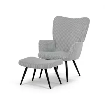 Relaxa�n� kreslo s podno�kou AK-L7285 - Blue6