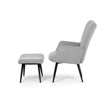 Relaxa�n� kreslo s podno�kou AK-L7285 - Blue6