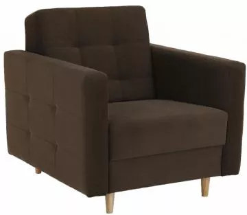 Kreslo Amedia čokoládová
