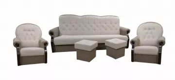 Sedacia sprava Petra 3 1 1 Artemis 2/3/orech - hned/bov/orech