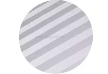 Atlasové obliečky Grádlo šedý prúžok 2,5 cm