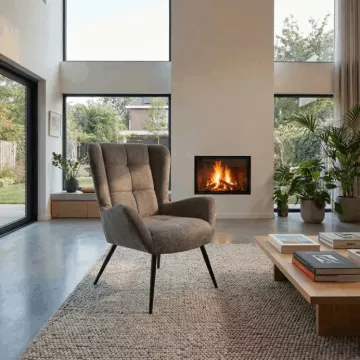 Kreslo ušiak AK-H9206 grey2