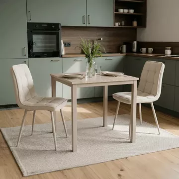 Elegantná jedálenská stolička CT-G2049 crm2