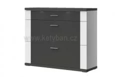 Sk Manhattan Typ 73 biela artic VL/grafit