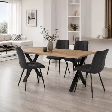 Pevn� jed�lensk� st�l Ht-f4316 OAK