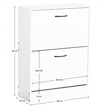 Botník Botnix - biely