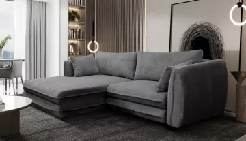 Rohov� sedacia s�prava BUSTER ROH, �ed�, �av� prevedenie, v interi�ri