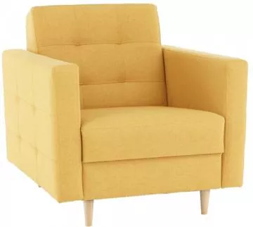 Kreslo Amedia horčicová