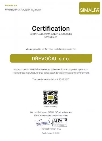 Certifikácia matraca Lima