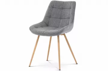 Dizajnová škrupinová jedálenská stolička Ct-394 grey2