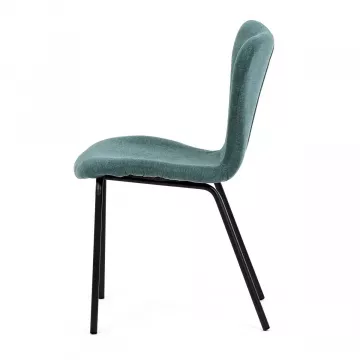 Jedlensk stolika, modr, hladk ltka, CT-S8010 BLUE2