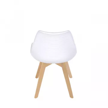 Stolika jedlensk, biela, plast, CT-X7056 GREY