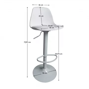 Barová stolička Dobby