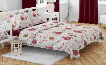 Obliečky Domčeky červené