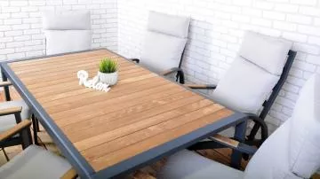 Jedálenský záhradný stôl ANNECY