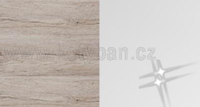 Biela arctic/dub san remo sand