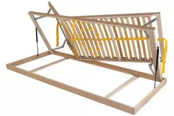 Polohovateľný lamelový rošt Duostar kombi P HN pre úložný priestor - pravý